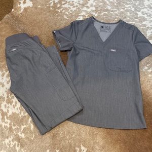 Figs scrub set XS Graphite